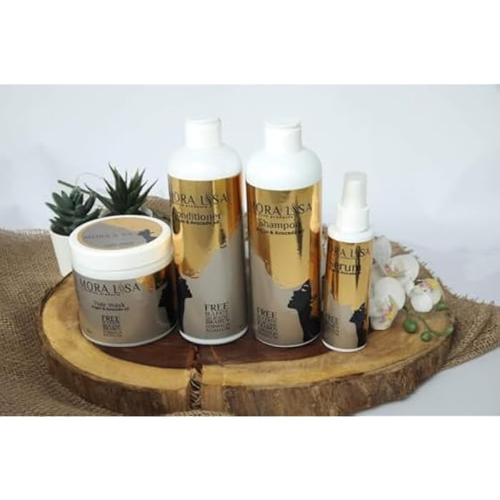 Mora Lisa Nano hair Protein 120ml with Deep Clean Hair Pre Session + (Hair Conditioning Set 4 pieces ) (6 pieces ) - Image 3